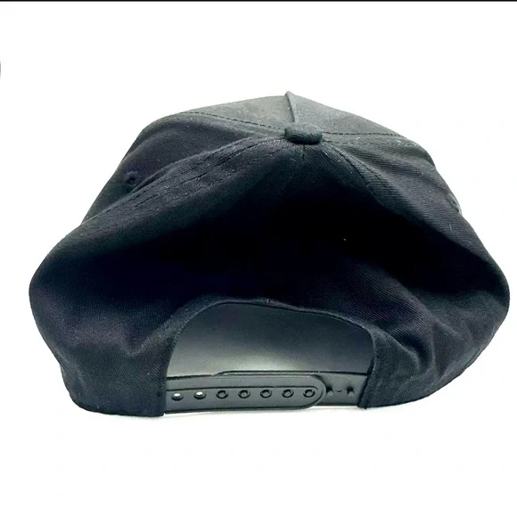 New black on black Dallas Cowboys True Brvnd Black tonal SnapBack hat ball cap - Picture 2 of 8